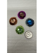 Fredrick’s Of Hollywood VTG  Reusable  Body Jewel 4 Self Stick 4 Colors - $11.49 CAD