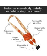 Save The Girls Original Clip&amp;Go Phone Strap Pattern Crossbody w/Zippered... - €25,70 EUR