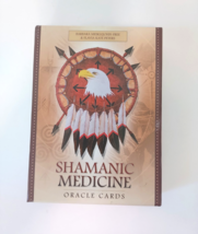 SHAMANIC MEDICINE ORACLE -50 cards 96-Page Guidebook in Box -Clean cards! - $346.06 MXN