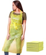 1000 Pack Yellow PE Aprons 28 x 46 inches - Disposable Polyethylene Apro... - $288.89