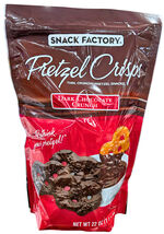 Snack Factory Dark Chocolate Crunch Pretzel Crisps 20 Oz EXP 04/2026 - $21.84 Snack Factory Dark Chocolate Crunch Pretzel Crisps 20 Oz EXP 04/2026 - $21.84