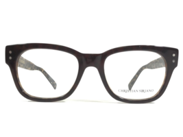 Christian Siriano Eyeglasses Frames MILLA BWNLP Brown Square Horn Rim 50-19-140 - £41.18 GBP