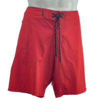 HURLEY Shorts Phantom One And Only Board Shorts  Red Men&#39;s Size 33 - £15.78 GBP