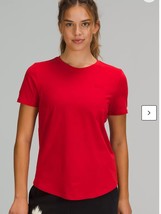 LULULEMON Team Canada Love Crewneck T-Shirt Women Crimson 0-2-4-6-8-10-1... - $49.95