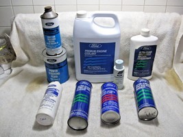 Vintage Collectible FORD Oil, Antifreeze, Brake Fluid, Power Steering Fluid Cans - £15.80 GBP+