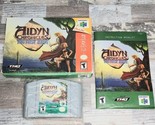 Aidyn Chronicles: The First Mage Nintendo 64 N64 Complete CIB Grey Cart ... - $321.75