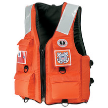 Mustang 4-Pocket Flotation Vest - Orange - Medium [MV3128T2-2-M-216] - £53.71 GBP