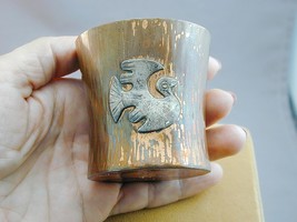 Vintage Copper &amp; Sterling Bird Textured Vicky Peru Estate Piece - £30.03 GBP