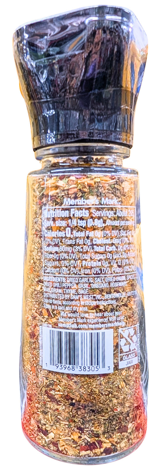 Member's Mark Italian Herb Seasoning Grinder 5.8 Oz EXP 06/2028 Item image 2