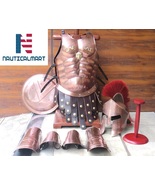 NauticalMart Reenactment Medieval Copper Spartan Set Muscle Armor Helmet... - £182.39 GBP