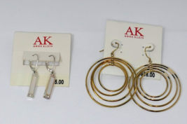 Anne Klein AK Dangle Hoop Earrings - $24.99