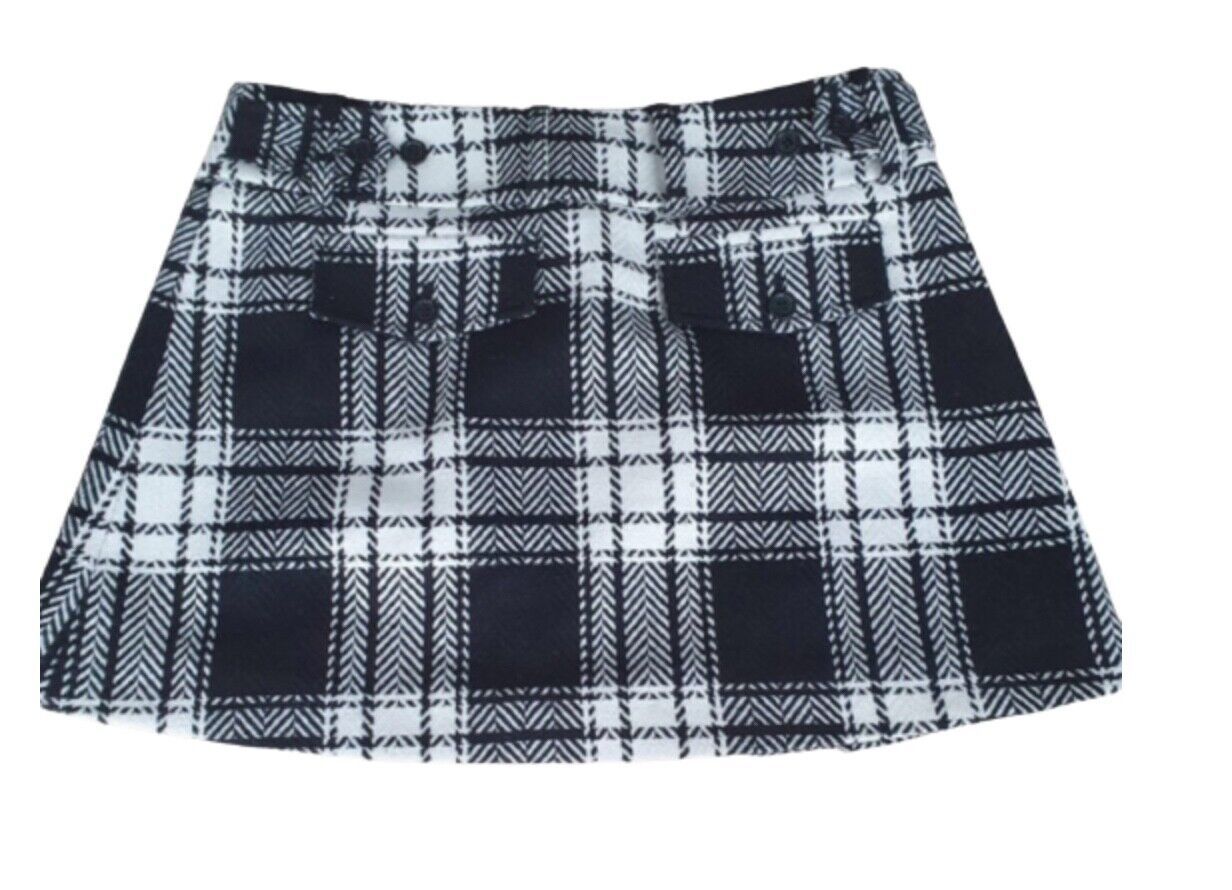 Primary image for Vintage Y2K pleated checkered mini skirt Clothing for her