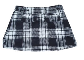 Vintage Y2K pleated checkered mini skirt Clothing for her - $24.74