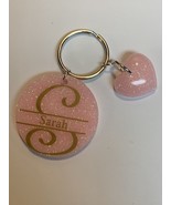 Custom name keychains for women Or Men.  You Choose Color And Name. Hand... - £8.72 GBP