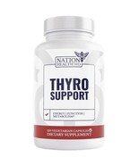 Nation Health MD Thyro Support Thyroid Made In USA New - $42.56