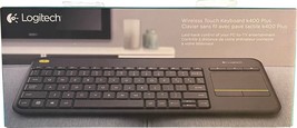 Sealed Logitech K400 Plus Wireless Touch Keyboard Touchpad for PC connected TVs - £24.12 GBP
