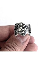 Hopi rope dance Navajo Tribal ring silver Native American Jewelry - $115.00