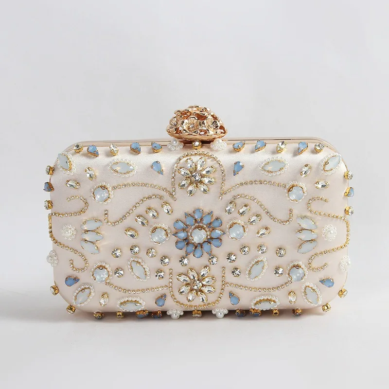 Fashion Women&#39;s Handbags  Beaded  Clutch Purse Evening Bag for Women Designer  W - $90.81