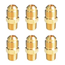 Flare Fittings Brass Tube Fittings Gas Connect Adapter Brass Union Coupl... - £16.50 GBP