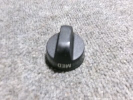 WB03K10101 GE RANGE OVEN WARMING KNOB BLACK - $12.00