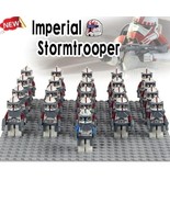 21pcs/set Star Wars 104th Battalion Wolfpack Clone Troopers Minifigures Toy - £25.47 GBP