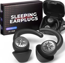 Ear Plugs for Sleeping - NRR33dB Noise Cancelling Earplugs for Sleep (Bl... - £15.14 GBP