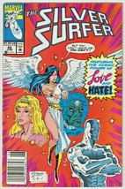 The Silver Surfer #66 June 1992 1st appearance of Princess Alaisa as Avatar - $3.91