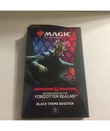 New Magic the Gathering Dungeons &amp; Dragons Forgotten Realms Black Theme ... - €15,49 EUR