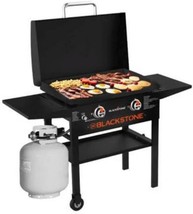 Blackstone 1883 Gas Hood &amp; Side Shelves Heavy Duty Flat Top Griddle Grill - $482.99