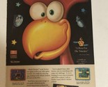 1993 Alfred Chicken Video Game Vintage Print Ad pa22 - $5.93