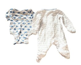 Newborn Baby Clothes Lot 12-Piece Bodysuits & Sleepers Carter’s Unisex A image 7