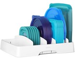 YouCopia StoraLid Food Container Lid Organizer, Large, Adjustable Plasti... - $35.99