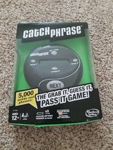 Catch Phrase Handheld Electronic Game 2015 Hasbro Black & Gray -New-Box Is Torn - $13.37
