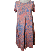 Floral Pattern Short Sleeve Shift Dress Size XXS - £19.71 GBP