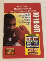 1999 10-10-811 Sugar Ray Leonard Vintage Print Ad pa18 - £5.19 GBP