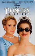 The Princess Diaries [VHS 2001 Disney Clamshell] Anne Hathaway, Julie Andrews - £0.89 GBP