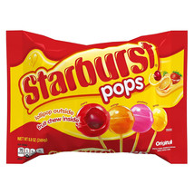 Starburst Pops Original Flavor, Lollipop Fruit 8.8oz Candy Food - £10.30 GBP