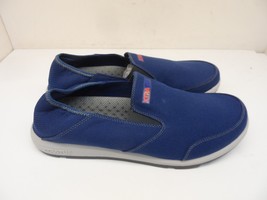 Xtratuf Men&#39;s XMH-200 Yellowtail Slip-On Deck Shoe Royal Blue Size 12M - $35.62