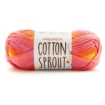 Premier Yarns Cotton Sprout Worsted Multi Yarn-Fruit Punch - £10.87 GBP