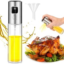 Olive Oil Sprayer Dispenser For Cooking, Food-Grade Glass Oil Spray Tran... - £10.30 GBP