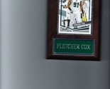 FLETCHER COX PLAQUE PHILADELPHIA EAGLES FOOTBALL NFL   C - $3.95