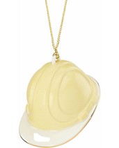 Lenox Yellow Hard Hat Ornament Construction Engineer Architect Christmas NEW  - $59.00