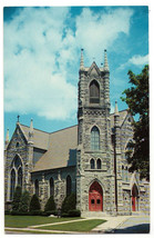 VF Postcard 1965 Church of St. Francis De Sales, Bennington, Vermont Built  1889 - £1.60 GBP