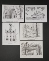 Pennsylvania Artist Robert Morrow Waynesboro &amp; Other Cards Blank Pack Of 10 (P) - £6.35 GBP