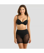 SlimShaper by Miracle Brands Women&#39;s Sheer Booty Lift Shortie Black Size... - $13.52 CAD