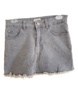 Zadig &amp; Voltaire Juice Color Frayed Hem Denim Mini Skirt Size 6 - $75.23 CAD
