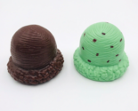 Melissa &amp; Doug Ice Cream Set Replacement Scoops Mint Chocolate Chip - £3.93 GBP