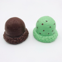 Melissa &amp; Doug Ice Cream Set Replacement Scoops Mint Chocolate Chip - £3.93 GBP