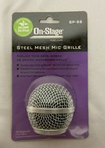 On Stage SP58 Steel Mesh Microphone Grille - £7.66 GBP