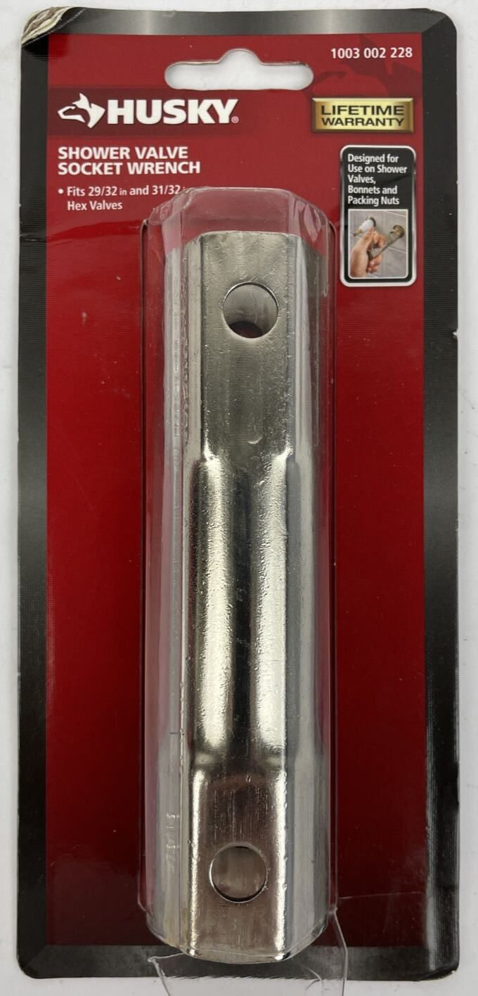Husky 1003 002 228 shower valve socket wrench For 29/32&quot; And 31/32&quot; Valv... - $11.87